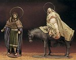 Mary & Joseph Looking for<br>Lodging -Belenes Puig